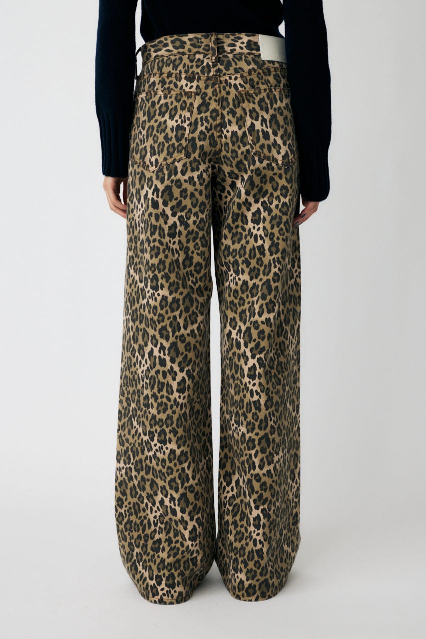 MOUSSY | LEO PRNTED WIDE ストレート (ワイド ) |SHEL'TTER WEBSTORE
