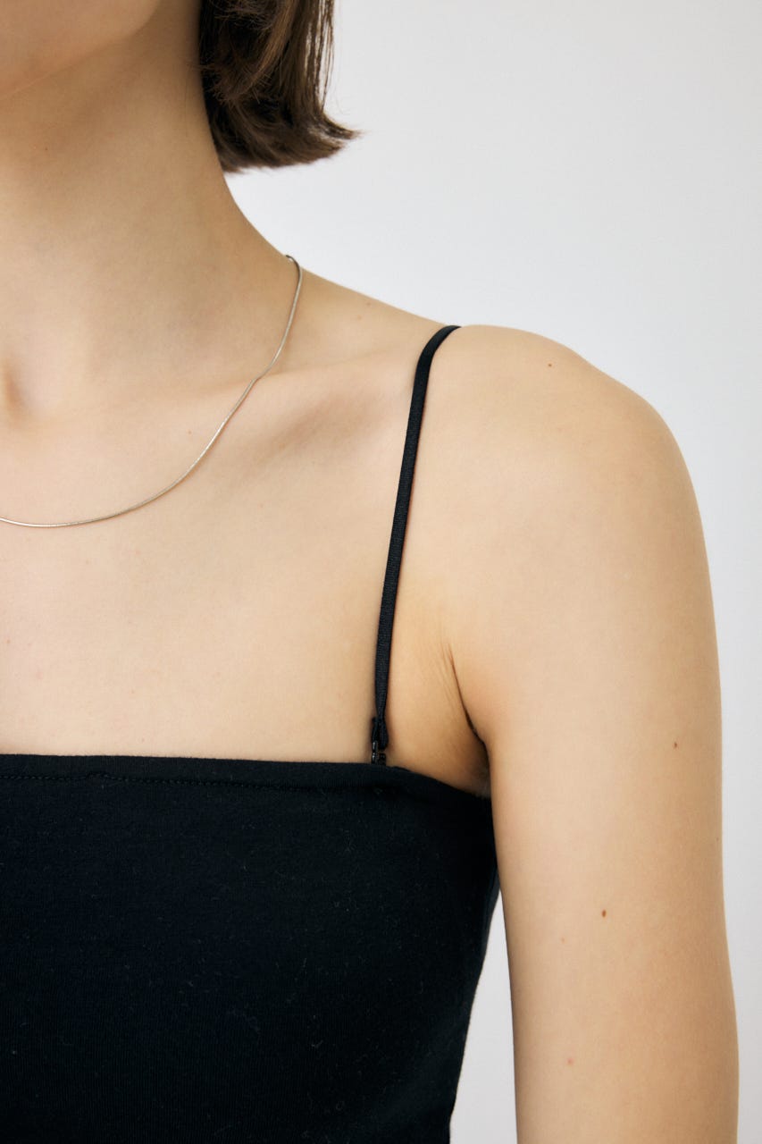 MOUSSY | 【ViVi掲載】SQUARE NECK PLAIN キャミソール (キャミソール