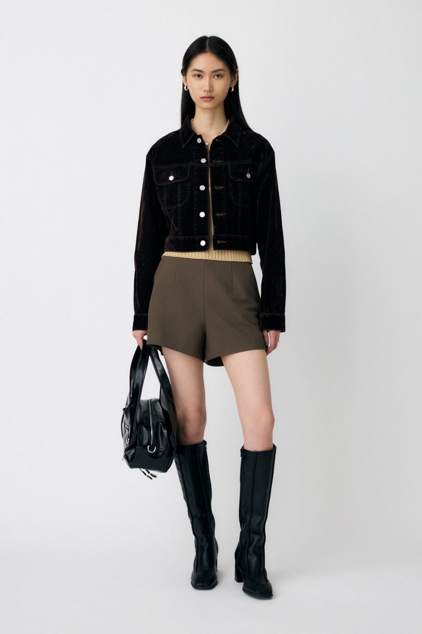 MOUSSY | 【ViVi掲載】WAIST FIT マイクロショーツ (ショートパンツ