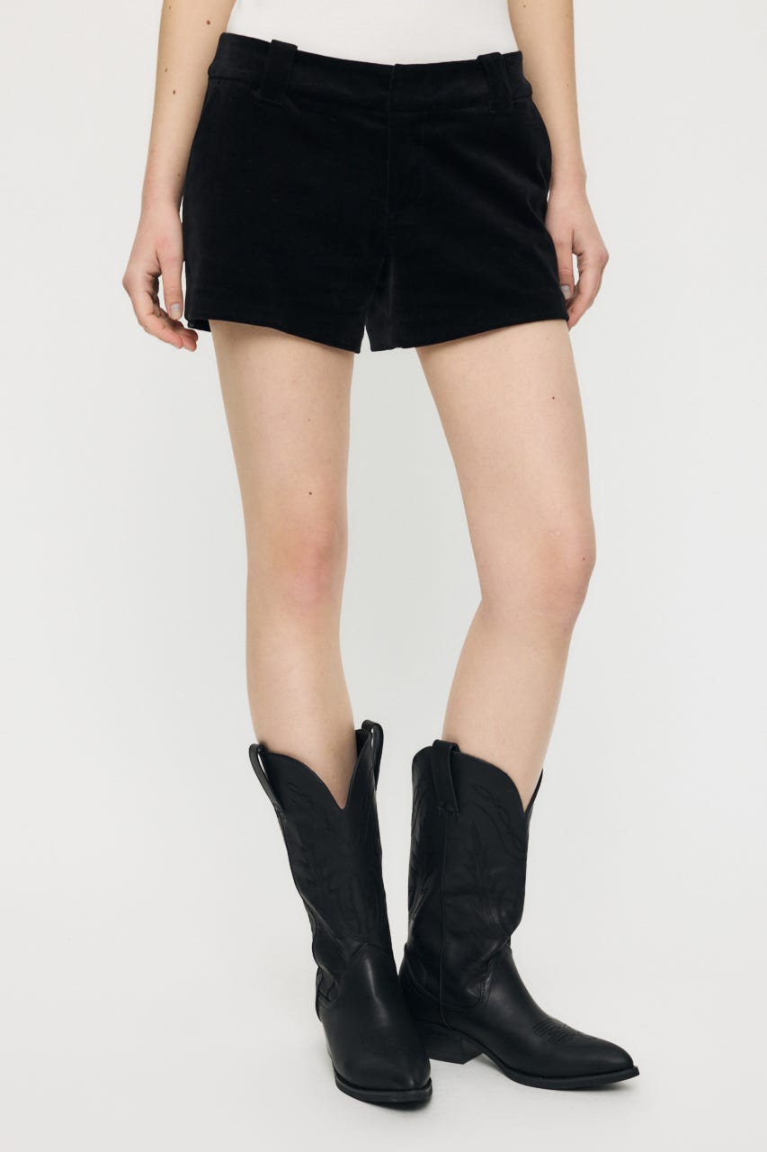 MOUSSY | LOW WAIST VELVET ショーツ (ショートパンツ ) |SHEL'TTER