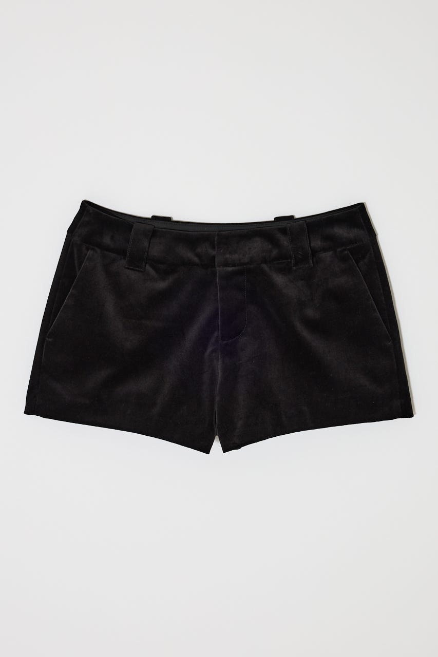 MOUSSY | LOW WAIST VELVET ショーツ (ショートパンツ ) |SHEL'TTER