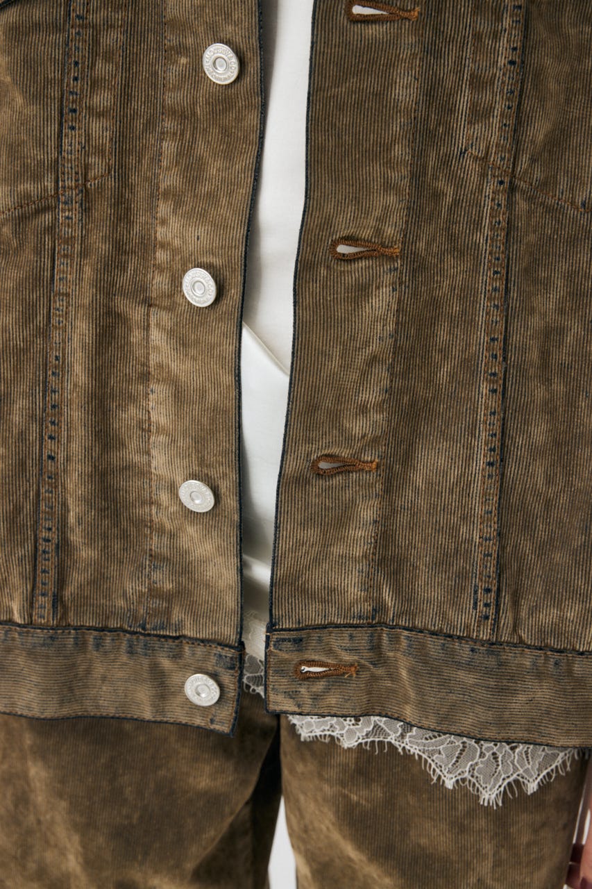 MOUSSY | OVERSIZED CORDUROY ジャケット (デニムジャケット ) |SHEL
