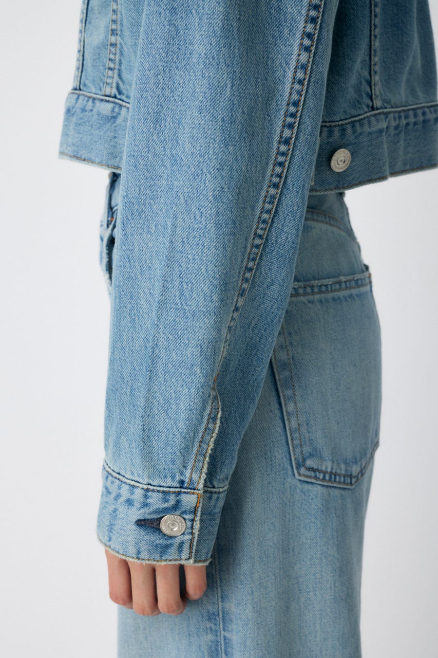 MOUSSY | TENCEL(TM) DENIM SHORT ジャケット (デニムジャケット
