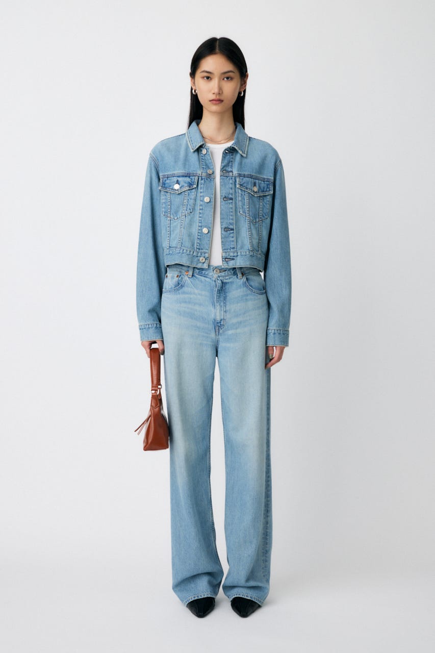 MOUSSY | TENCEL(TM) DENIM SHORT ジャケット (デニムジャケット