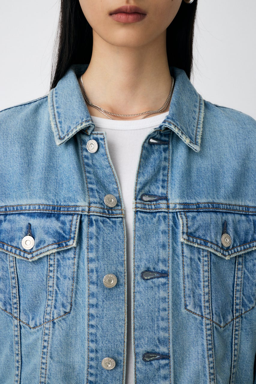MOUSSY | TENCEL(TM) DENIM SHORT ジャケット (デニムジャケット