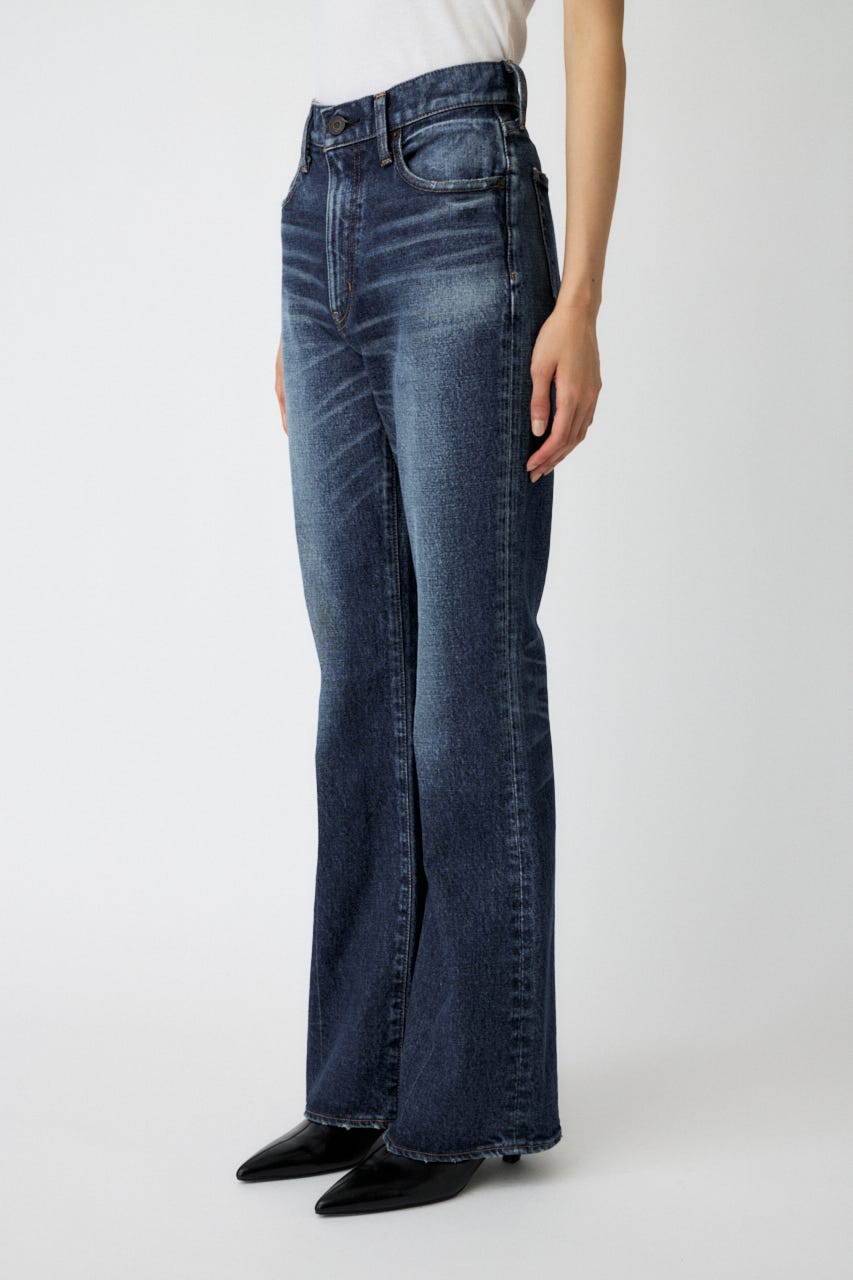 MOUSSY | MVS D/BLU FLARE (フレア ) |SHEL'TTER WEBSTORE