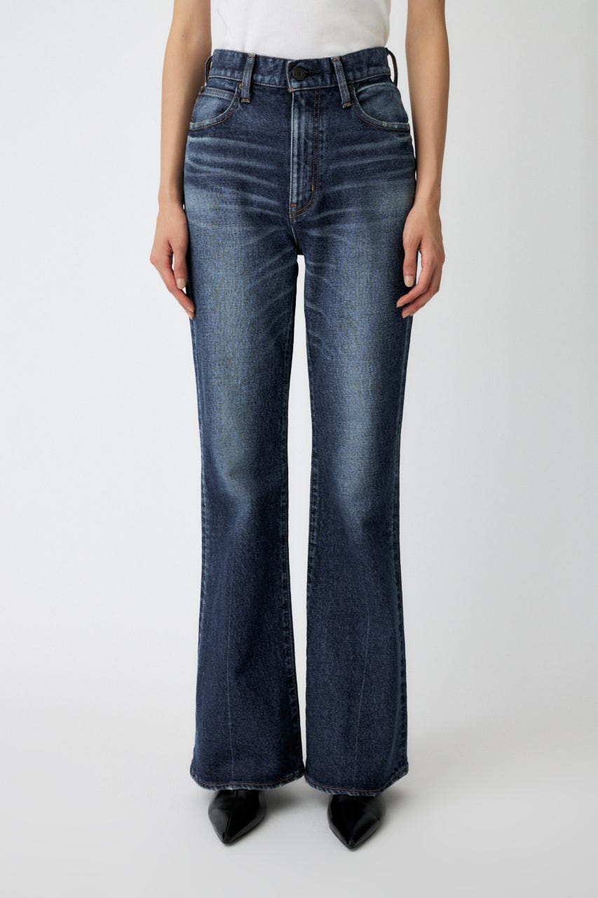 MOUSSY | MVS D/BLU FLARE / ロングサイズ (フレア ) |SHEL'TTER WEBSTORE
