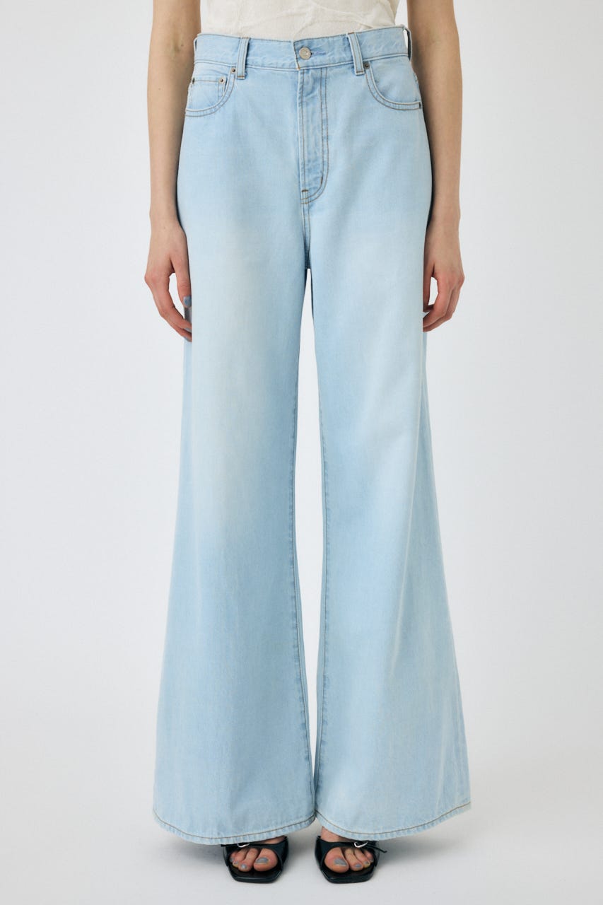 MOUSSY | RELAX LOOSE フレア デニム (フレア ) |SHEL'TTER WEBSTORE