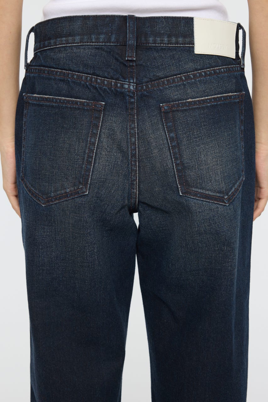 MOUSSY | DIRT EFFECTED WIDE STRAIGHT デニムパンツ (ワイド ) |SHEL