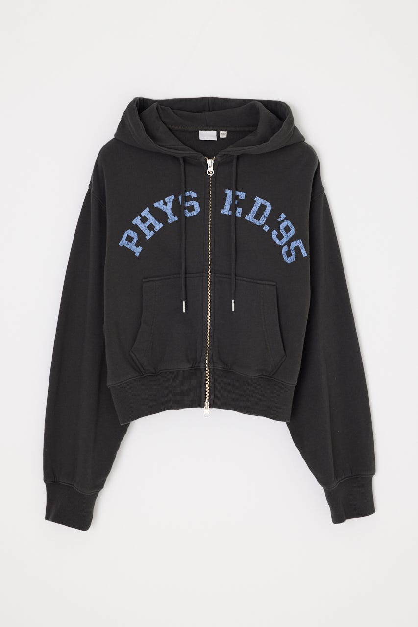 MOUSSY | PHYS. ED. ZIP UP フーディー (スウェット・パーカー ) |SHEL