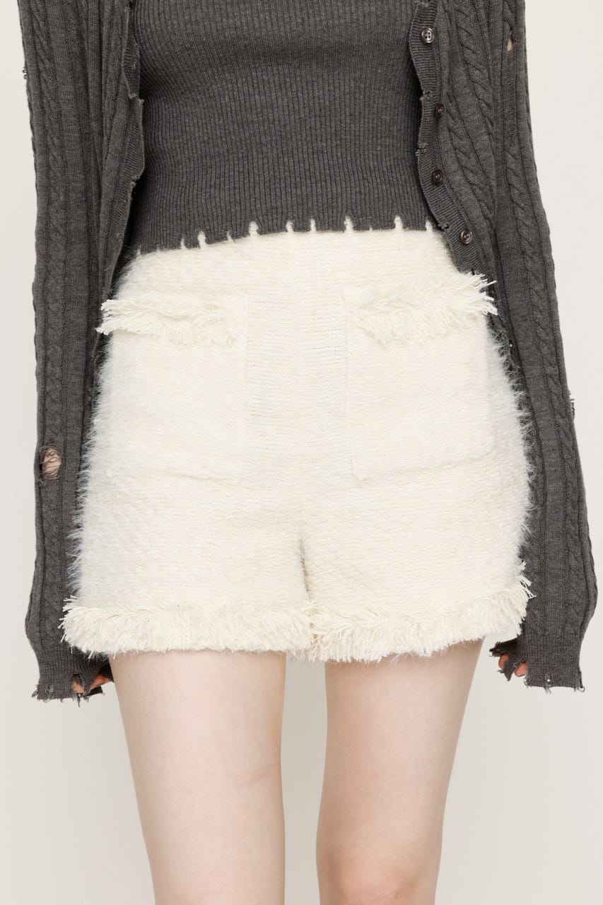 SLY | FLUFFY TWEED ショートパンツ (ショートパンツ ) |SHEL'TTER