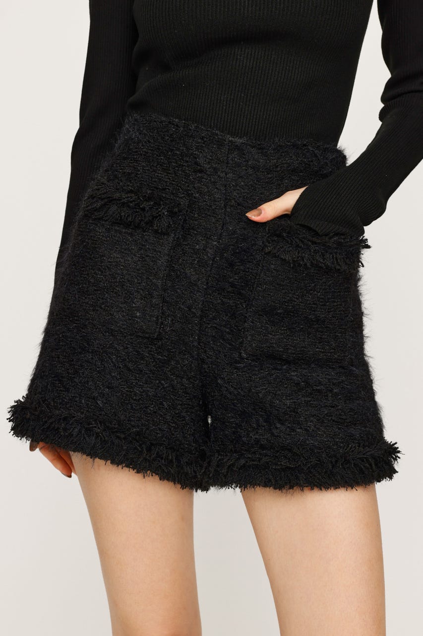 SLY | FLUFFY TWEED ショートパンツ (ショートパンツ ) |SHEL'TTER