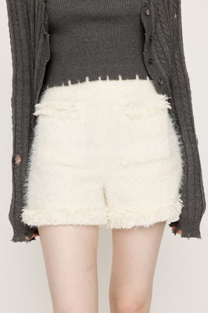 SLY | FLUFFY TWEED ショートパンツ (ショートパンツ ) |SHEL'TTER