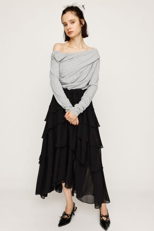 SLY | RANDOM FRILL スカート (スカート(ロング) ) |SHEL'TTER WEBSTORE