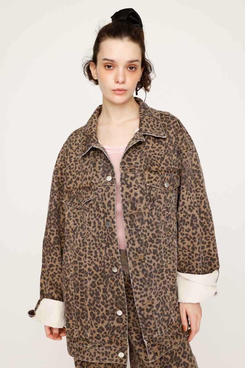 SLY | LEOPARD 4XL DENIM JK-D (デニムジャケット ) |SHEL'TTER WEBSTORE
