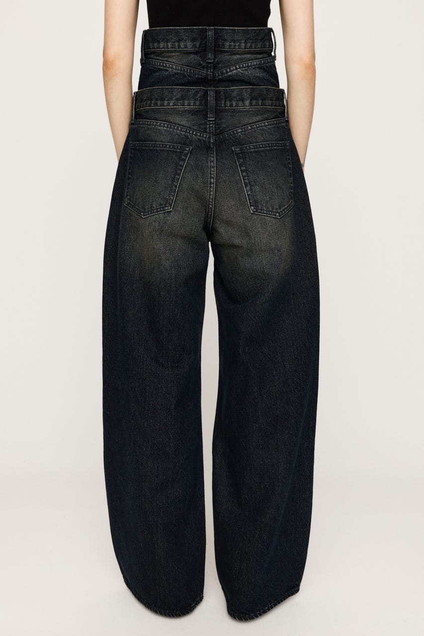 SLY | LAYERED STRAIGHT DENIM パンツ (ストレート ) |SHEL'TTER WEBSTORE
