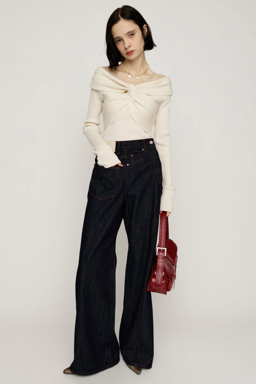 SLY | BACK TO FRONT DENIM パンツ (ストレート ) |SHEL'TTER WEBSTORE