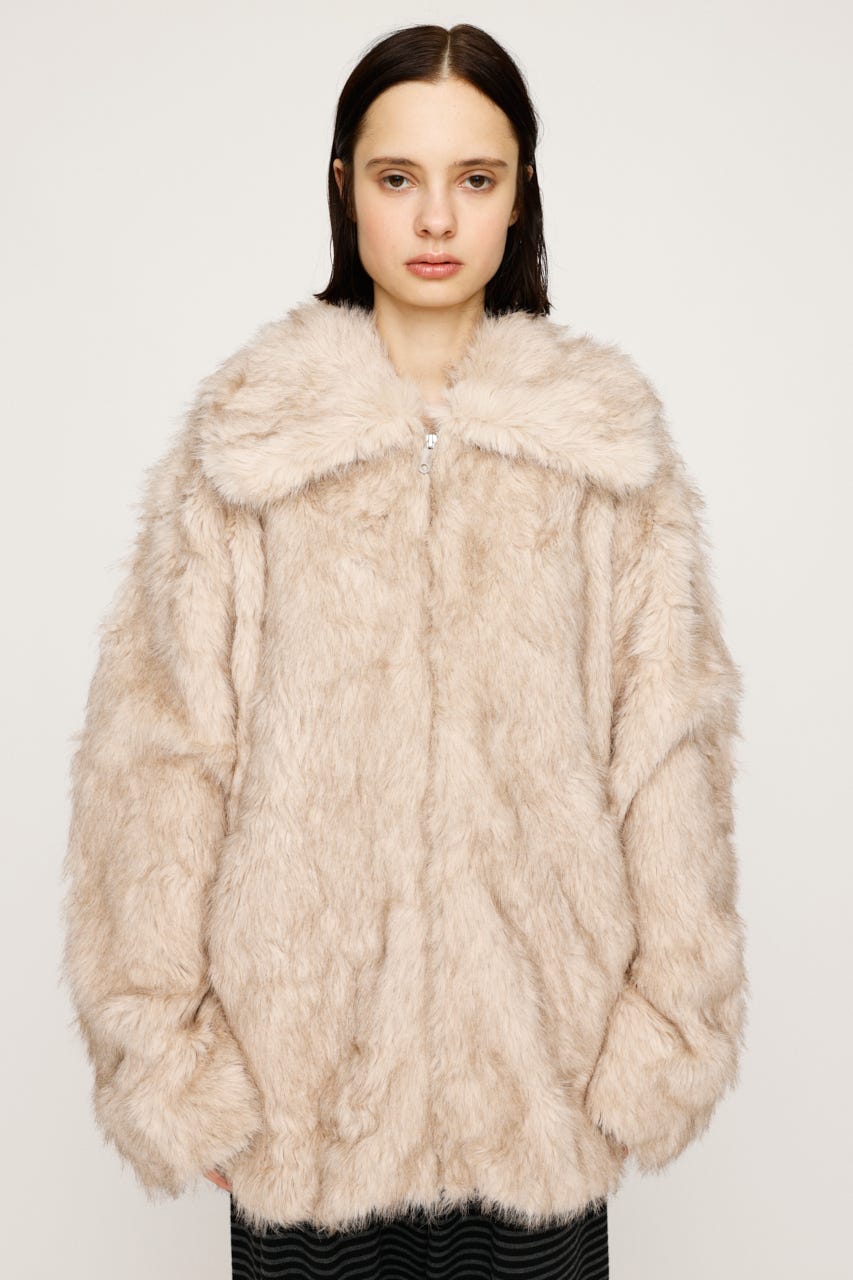 SLY | BIG COLLAR FUR コート (コート ) |SHEL'TTER WEBSTORE