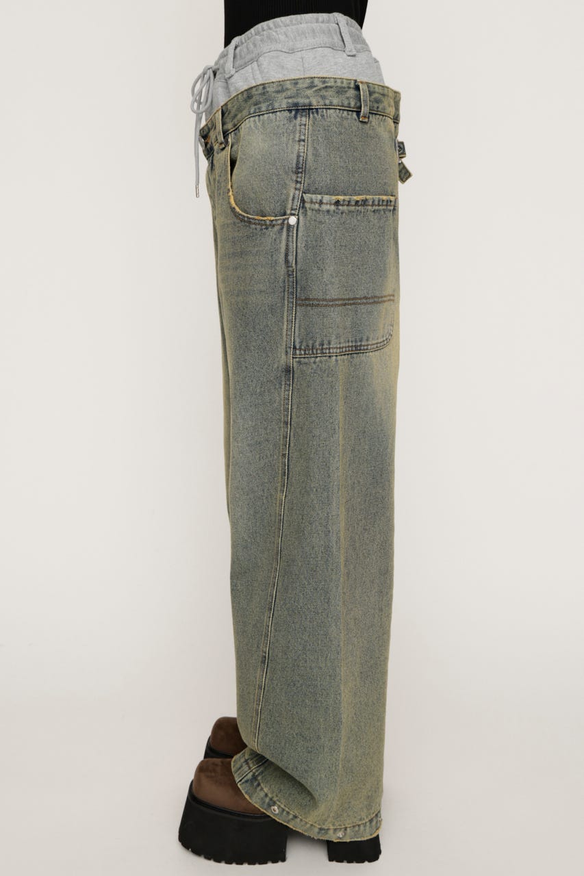 SLY | LAYERED WAIST DOCKING パンツ (パンツ ) |SHEL'TTER WEBSTORE