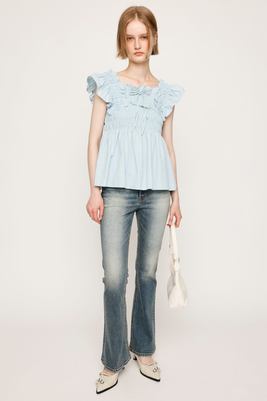 SLY | RIBBON ARM FRILL トップス (その他トップス ) |SHEL'TTER WEBSTORE