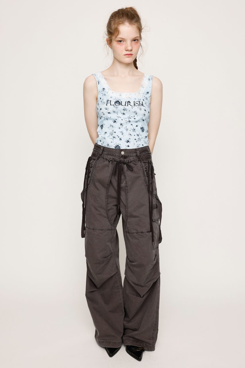 SLY | TUCK WIDE WOVEN パンツ (パンツ ) |SHEL'TTER WEBSTORE