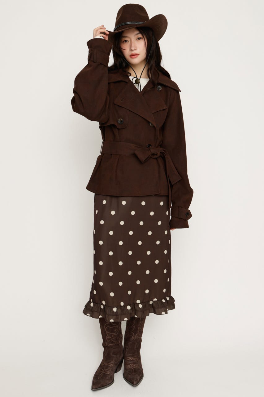 SLY | MICHIXSLY F／SUEDE S／トレンチ (コート ) |SHEL'TTER WEBSTORE