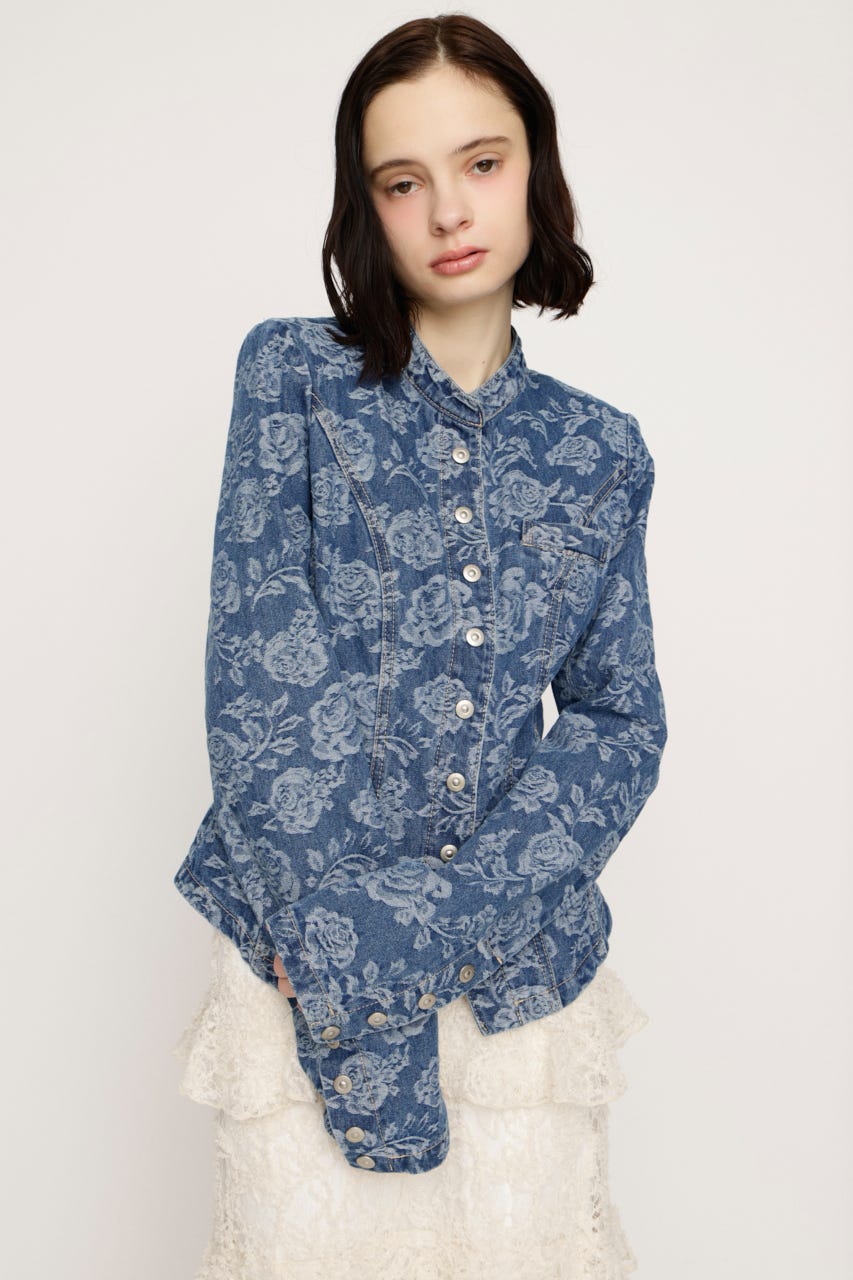 SLY | NAPOLEON ROSE DENIM ジャケット (デニムジャケット ) |SHEL