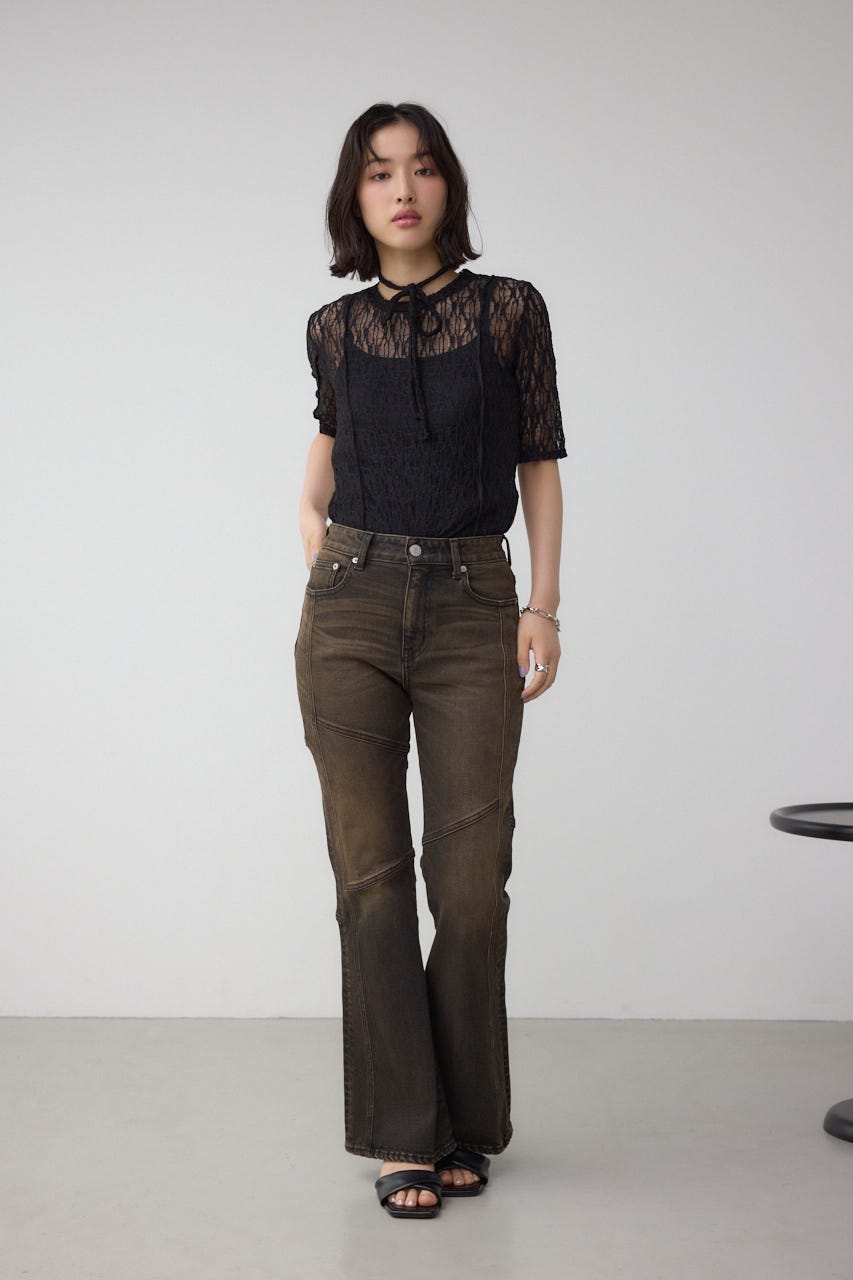 AZUL BY MOUSSY | スウィッチングレーストップス (Tシャツ・カットソー