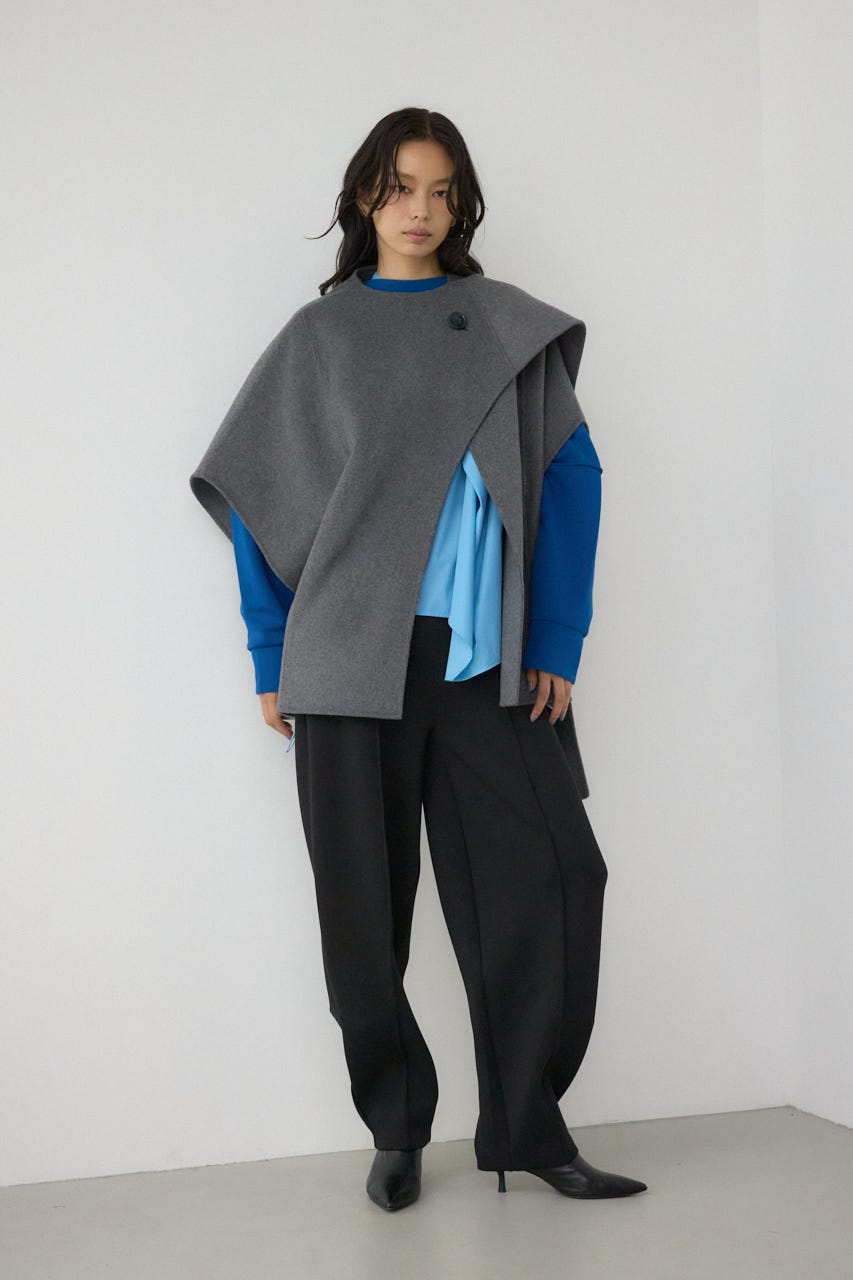 AZUL BY MOUSSY | 【PLUS】ストールリバーポンチョ (その他アウター