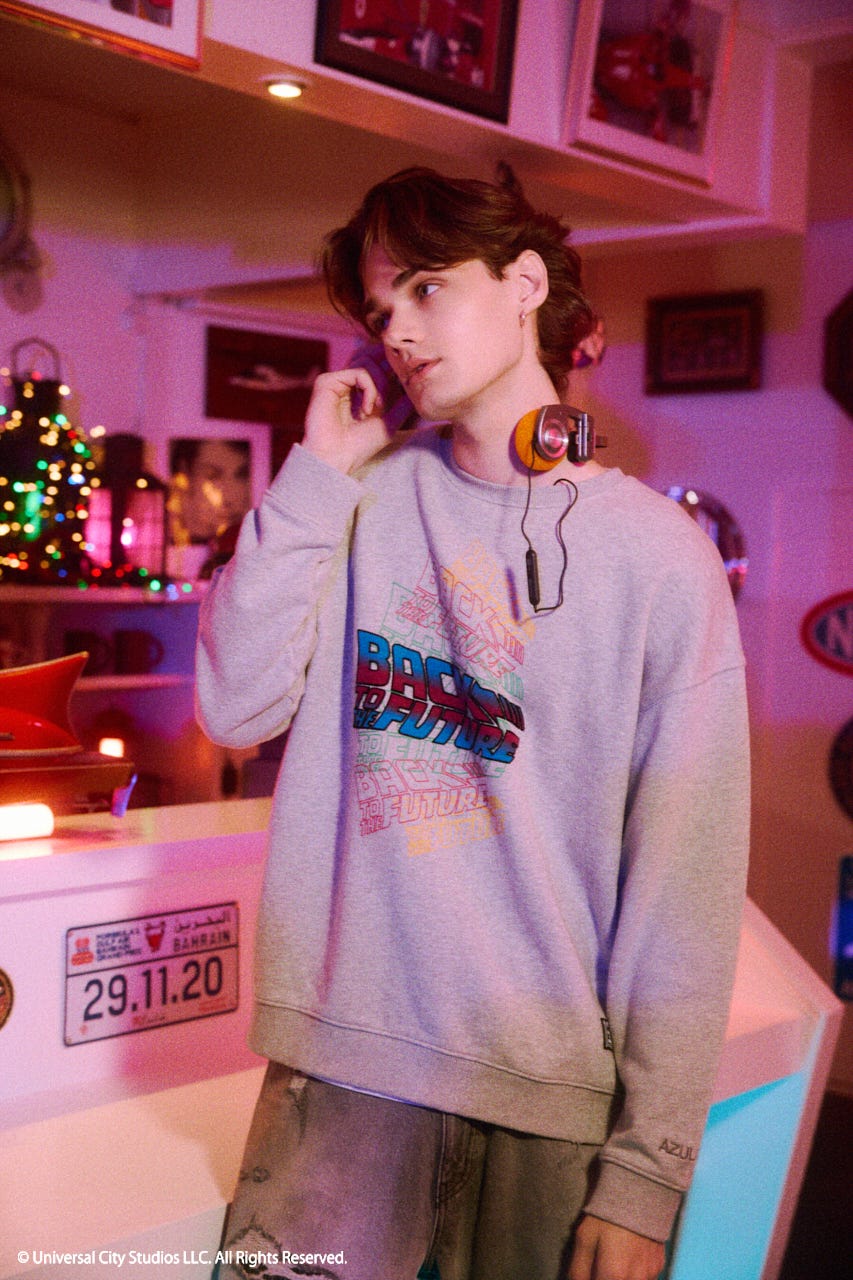 AZUL BY MOUSSY | 【Back to the Future｜AZUL】カラーフロッキープル