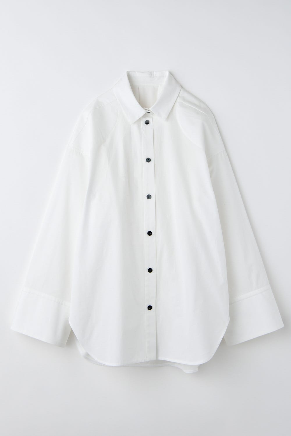 SOLID-SLEEVE SHIRT｜38｜WHT｜SHIRTS AND BLOUSES｜ENFÖLD OFFICIAL
