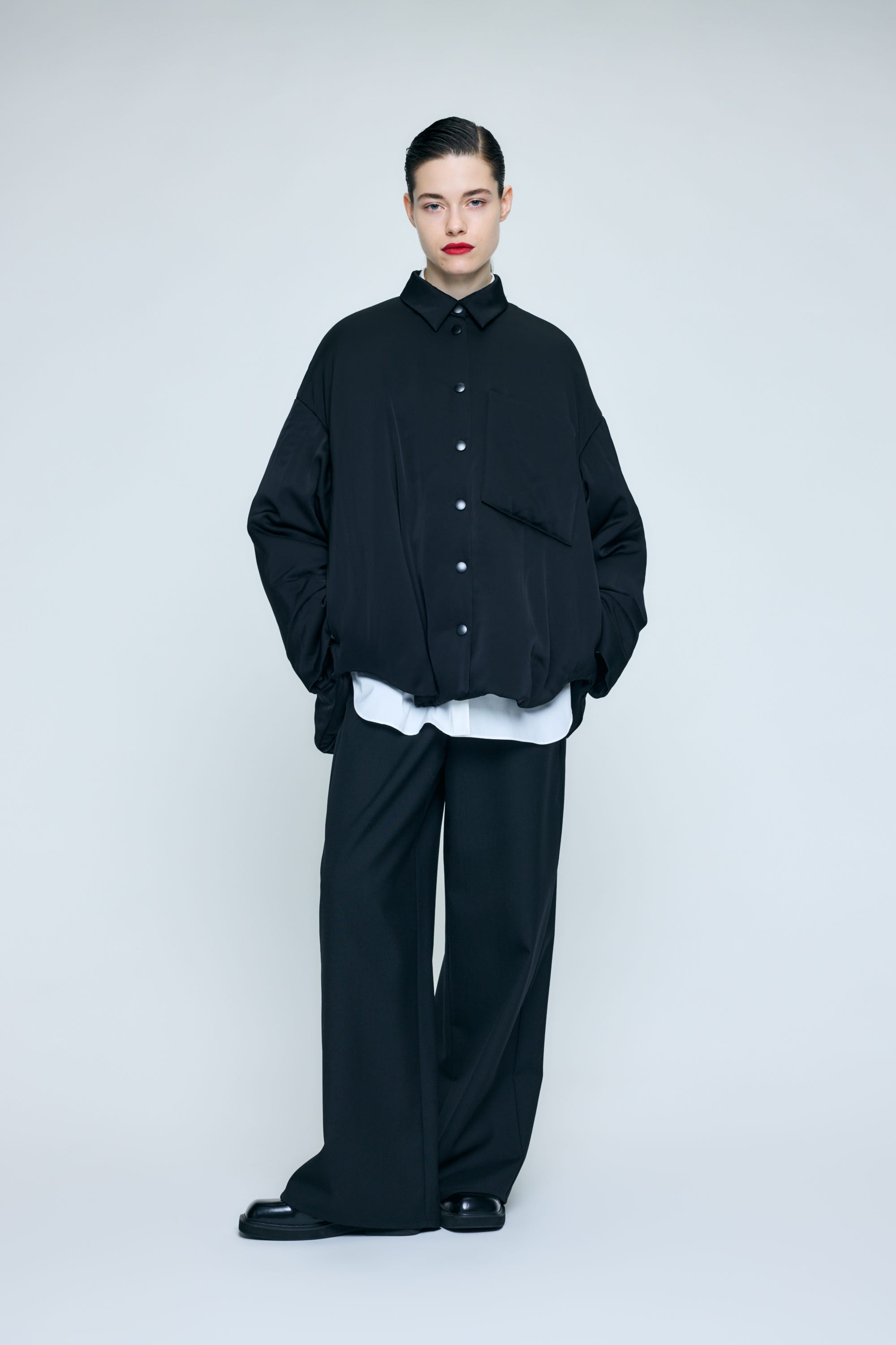 PADDING BIG SHIRT JACKET｜36｜WHT｜COAT｜ENFÖLD OFFICIAL ONLINE