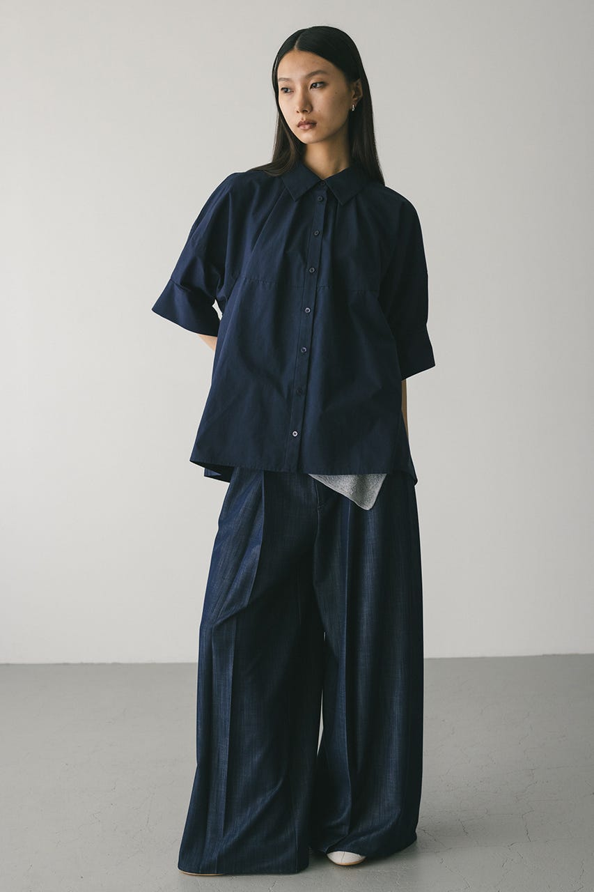 STYLEMIXER | フォルムテントラインシャツ (シャツ・ブラウス ) |SHEL