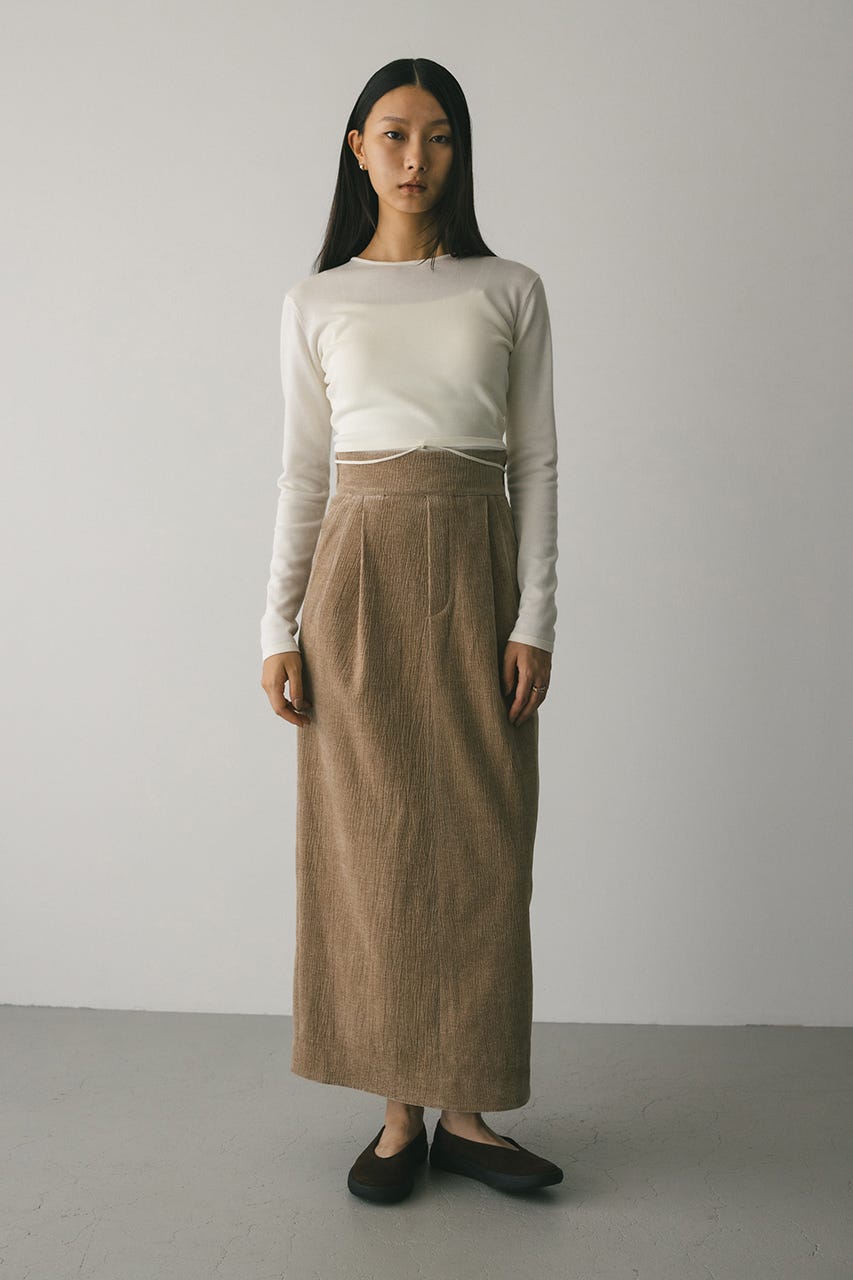 STYLEMIXER | マルチWAYストリングショートニット (ニット ) |SHEL