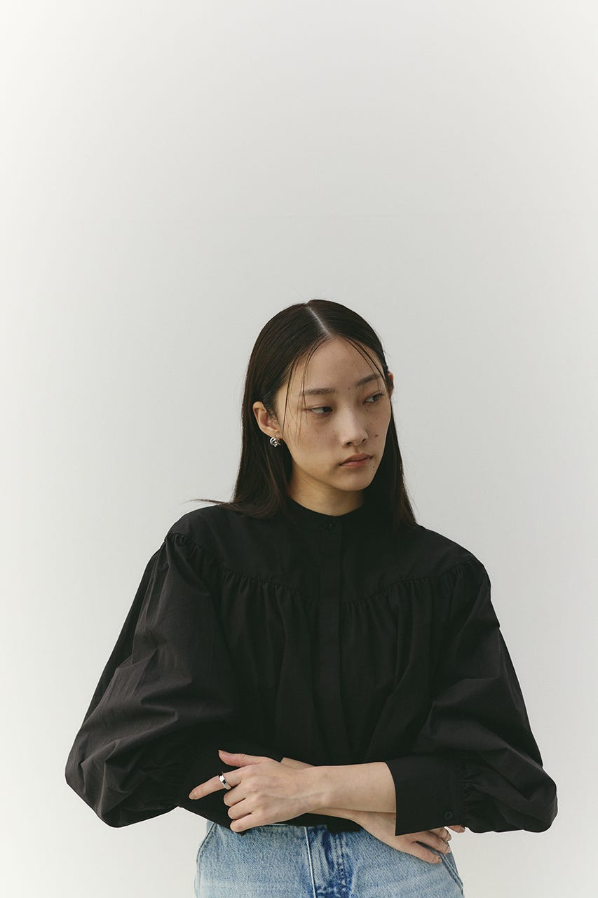 STYLEMIXER | ギャザーバルーンブラウス (シャツ・ブラウス ) |SHEL