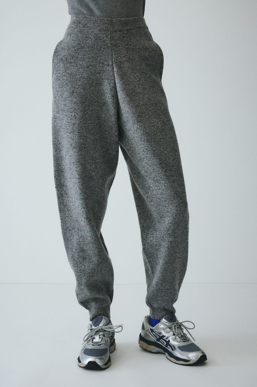 HeRIN.CYE | Nep cocoon knit pants (パンツ ) |SHEL'TTER WEBSTORE