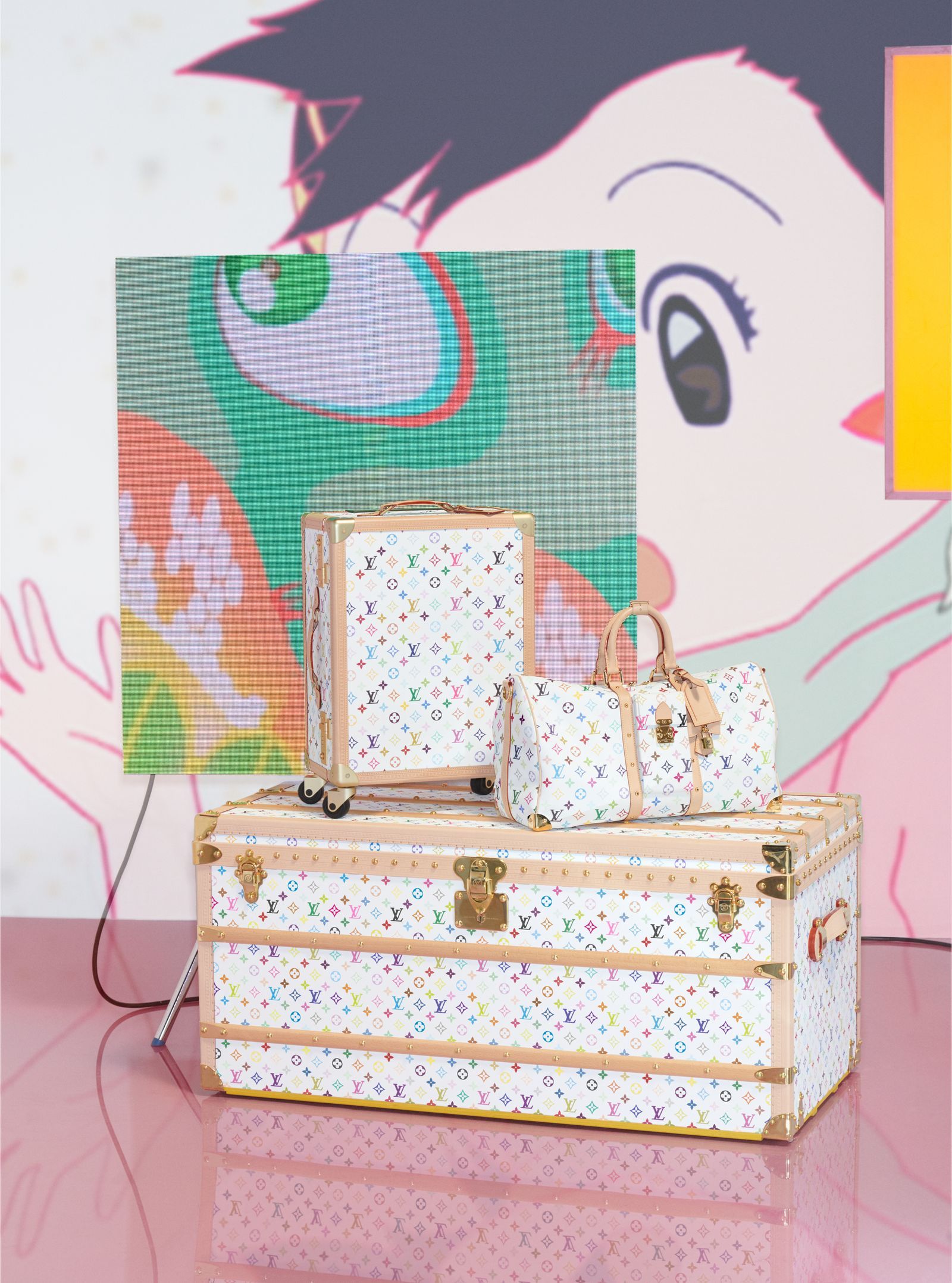 PSA10】LOUIS VUITTON PANDA 002/C 村上隆 遊び心を忘れず。穂志もえか