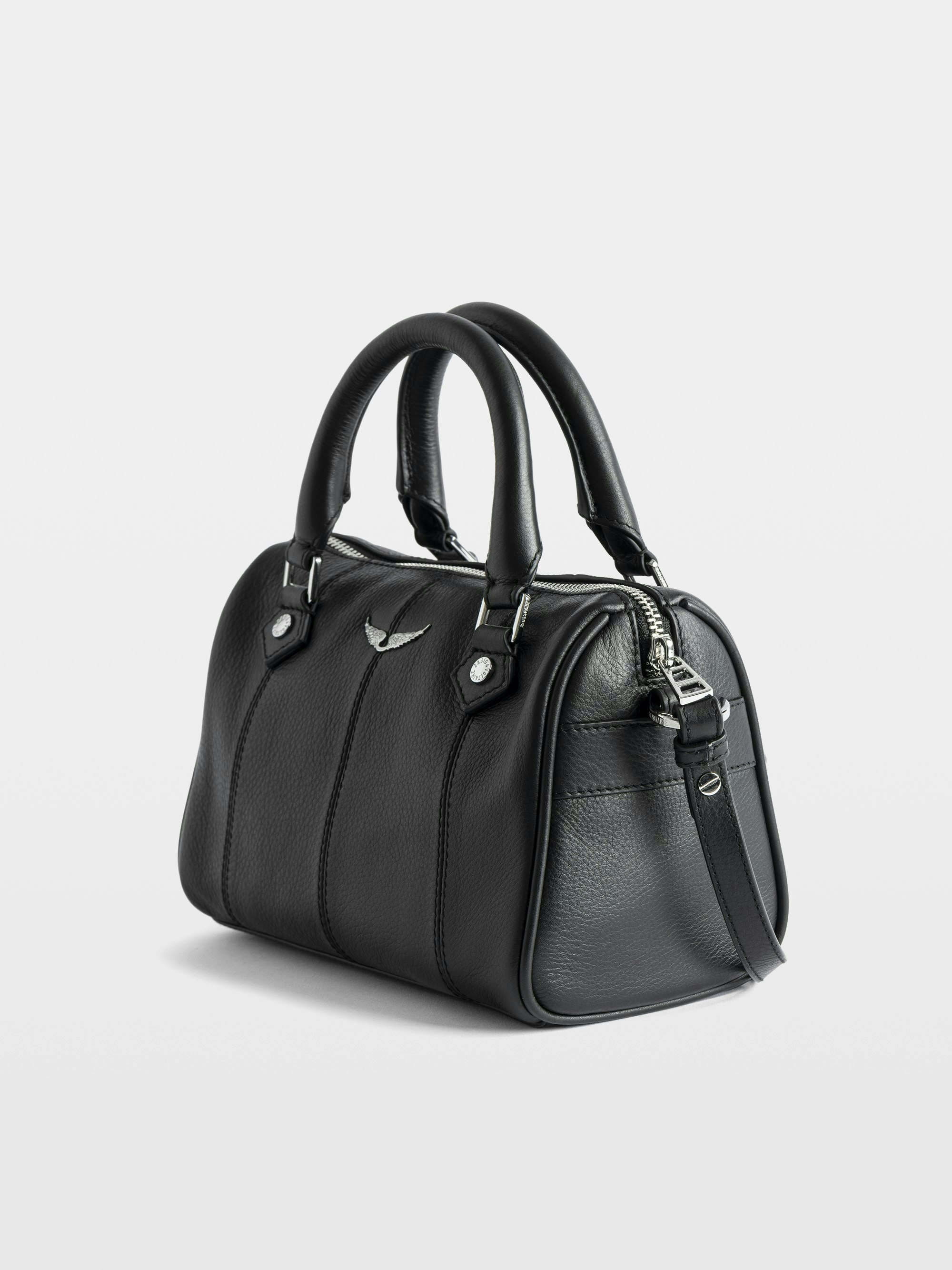 Sunny XS Vibe Black Leather Bag for Women | Zadig&Voltaire