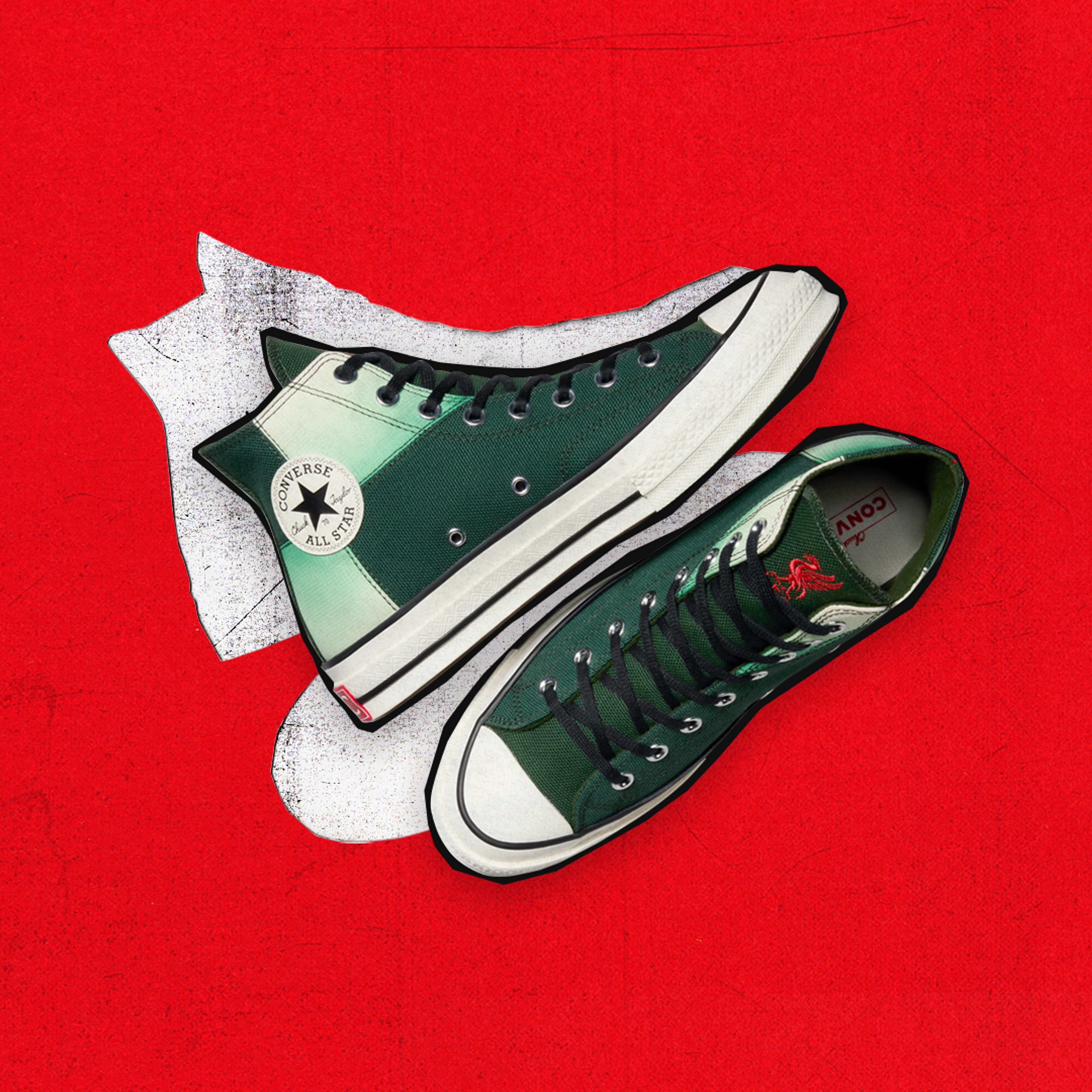 Converse x リバプールFC限定エディションコレクション 公式画像