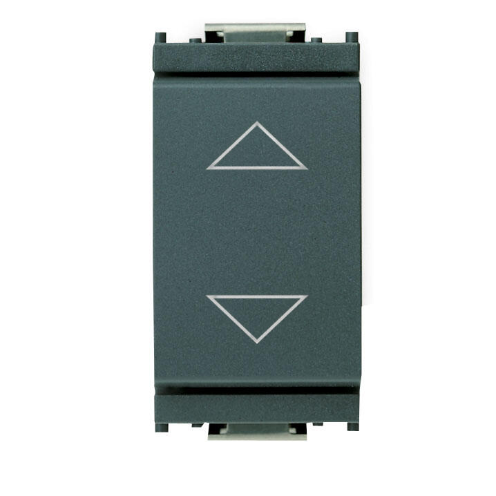 Pulsante doppio commutatore 1P 10A Idea VIMAR grigio | Leroy Merlin