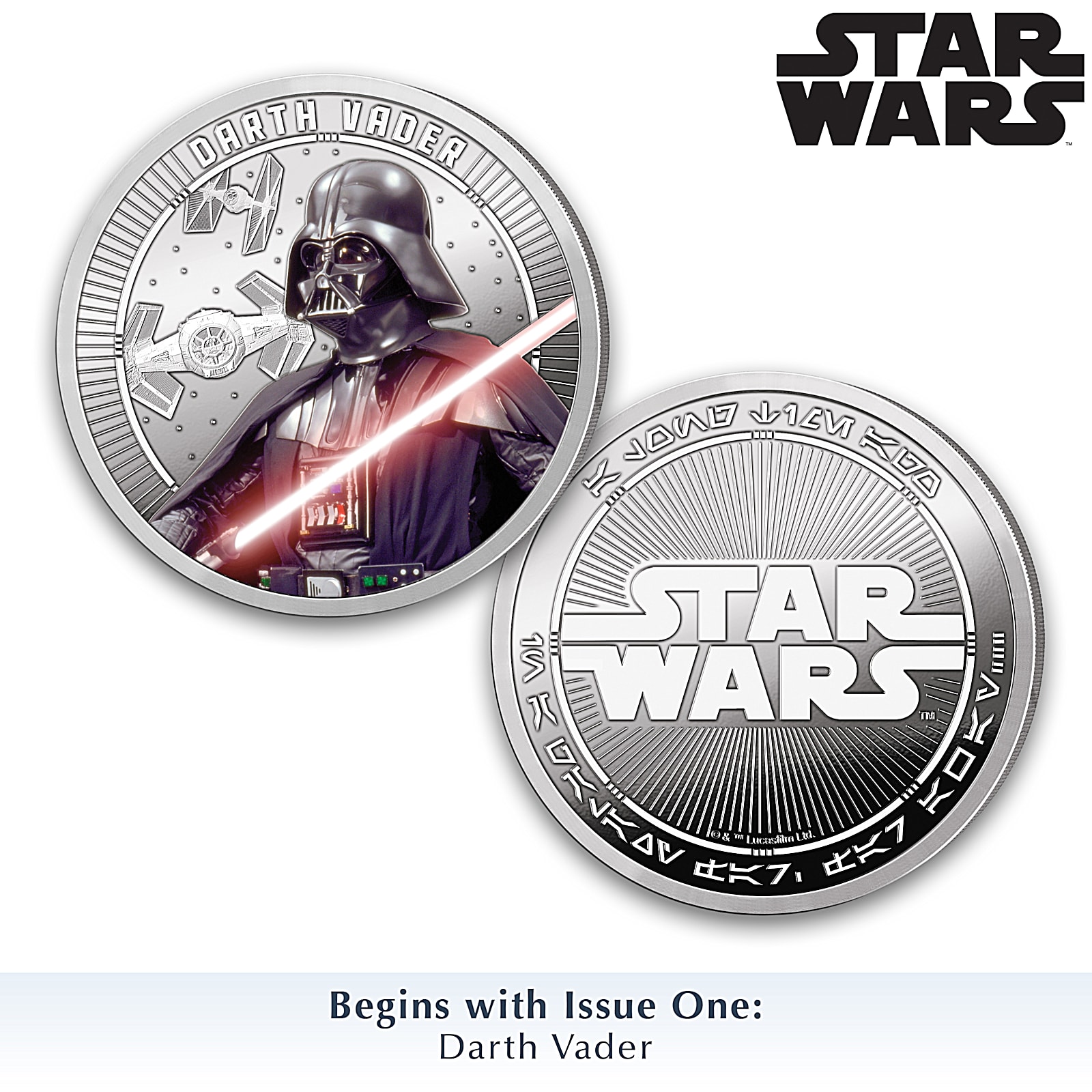 Disney STAR WARS Original Trilogy 99.9% Silver-Plated Proof