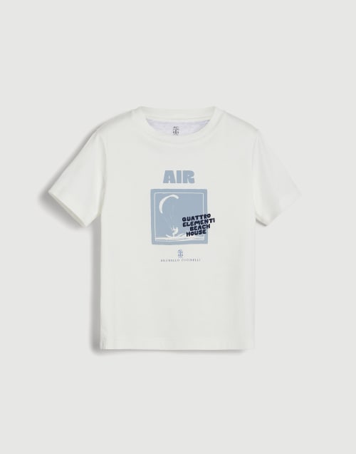Luxury t-shirts and shirts for boys | Brunello Cucinelli