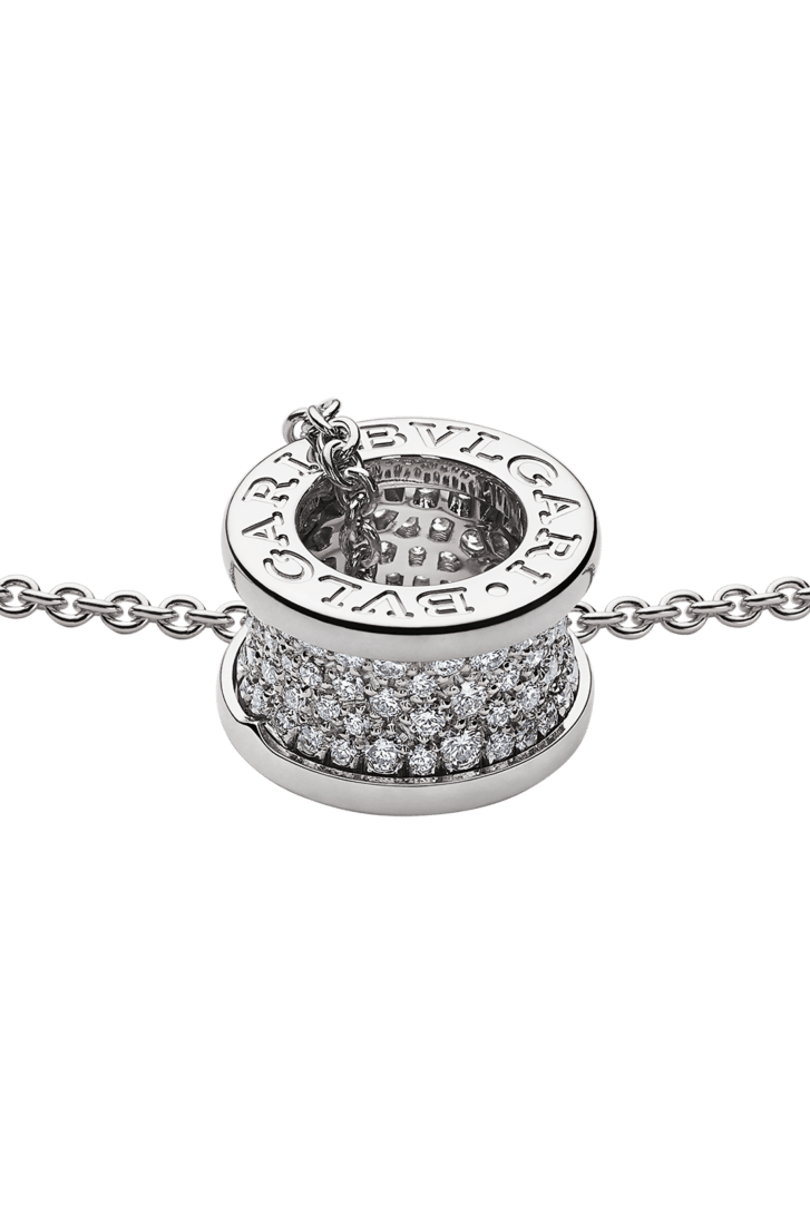 White gold B.zero1 Necklace with 0.87 ct Diamonds | Bvlgari