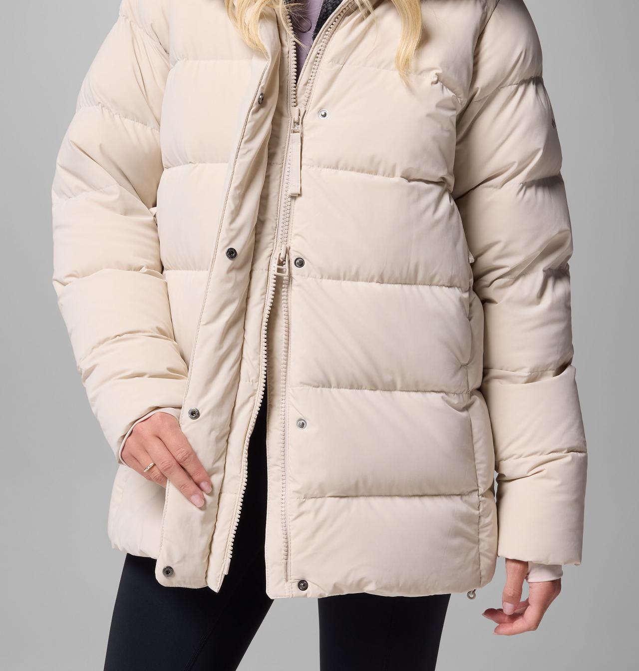 Women's Amaze Puff Mid Hooded Jacket | Columbia