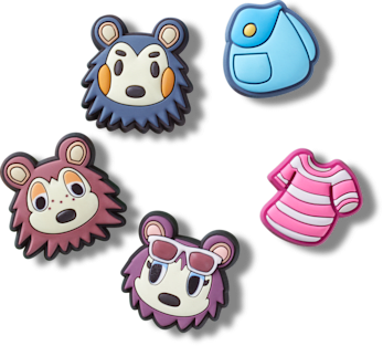 クロックス公式】どうぶつの森 クリエイター 5 パック | ジビッツ