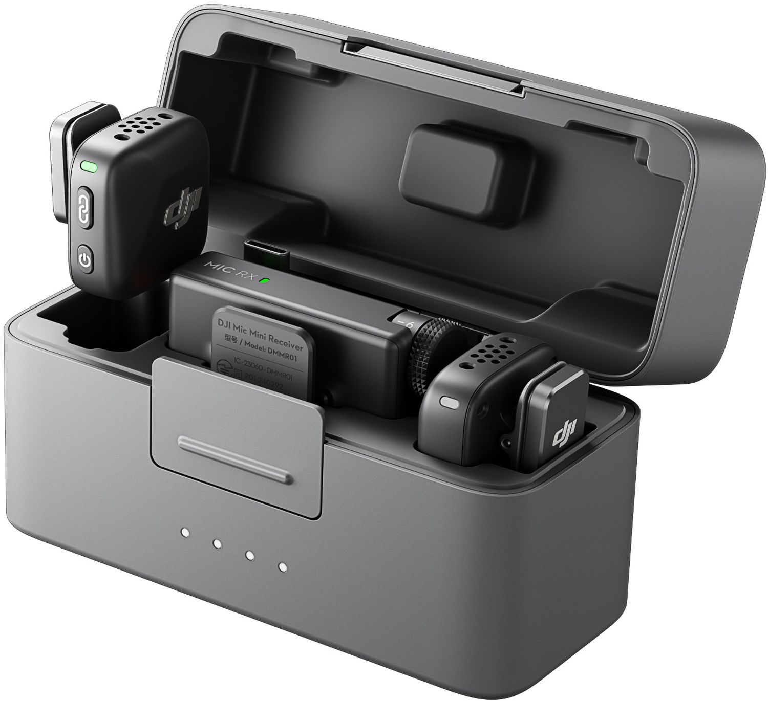 DJI Mic Mini (2 TX + 1 RX + Charging Case) - Foto Erhardt