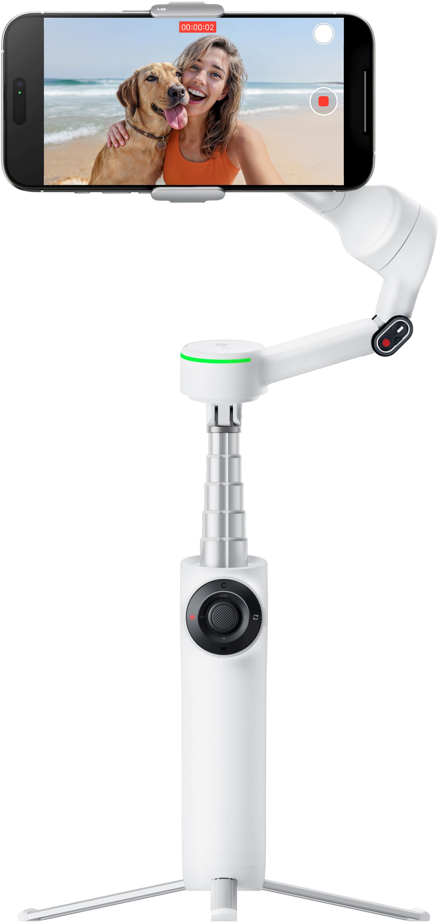 INSTA360 Flow 2 Pro Standard Bundle Summit White - Foto Erhardt