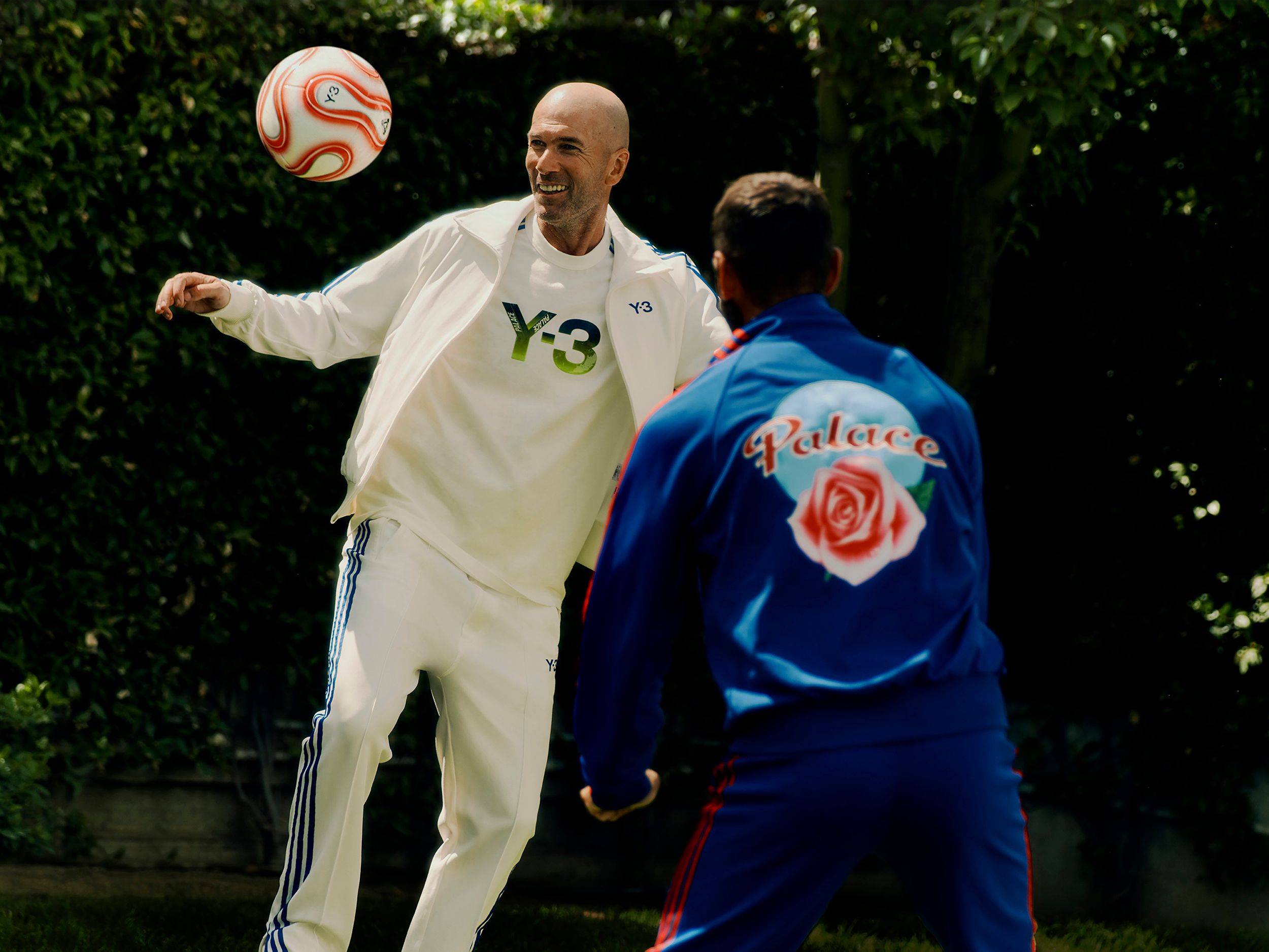 Zinedine Zidane, Palace Skateboards and Y-3 play ball | British GQ
