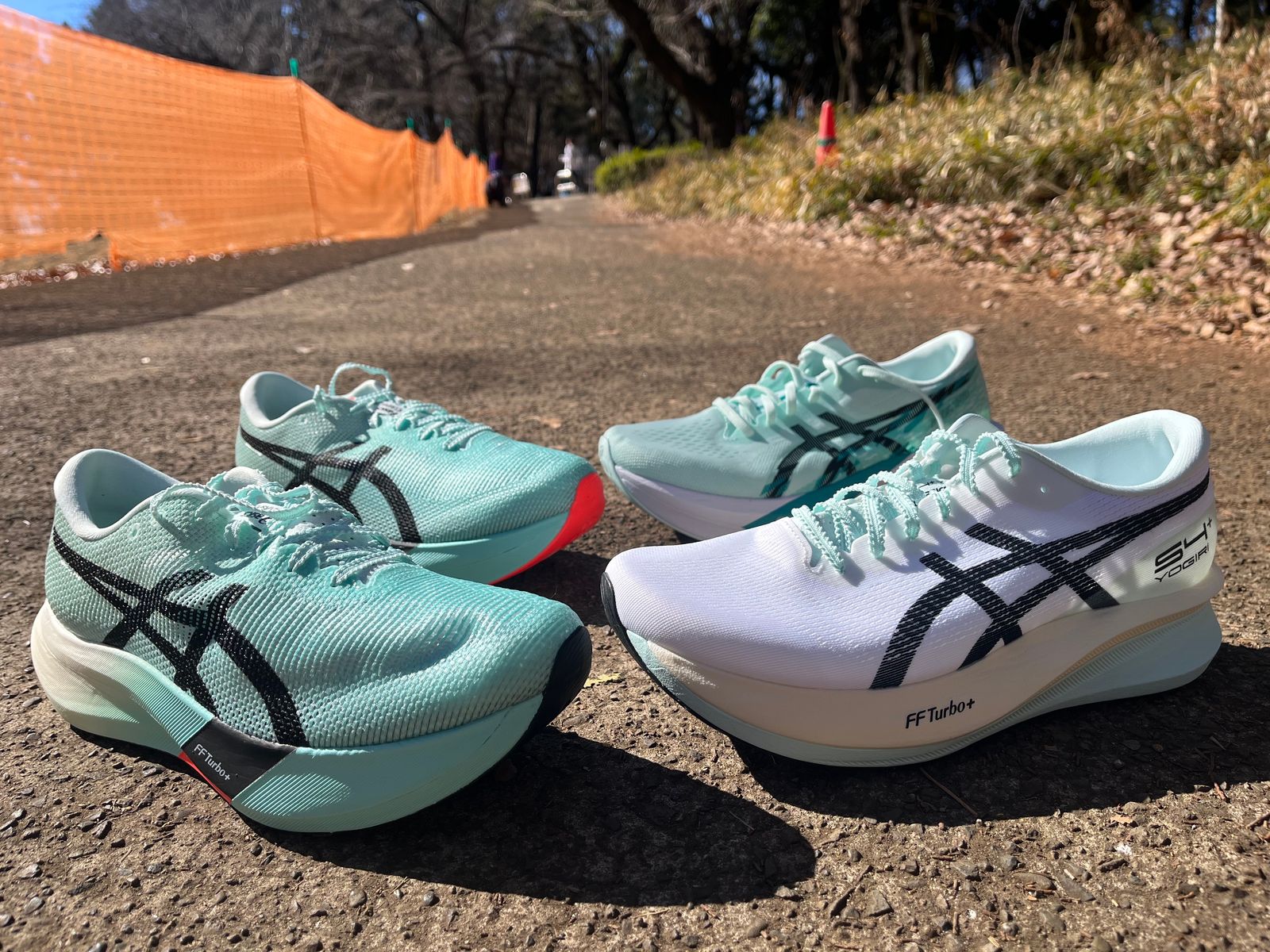 GQエディターが、アシックス「メタスピード エッジ パリ」で3時間15分