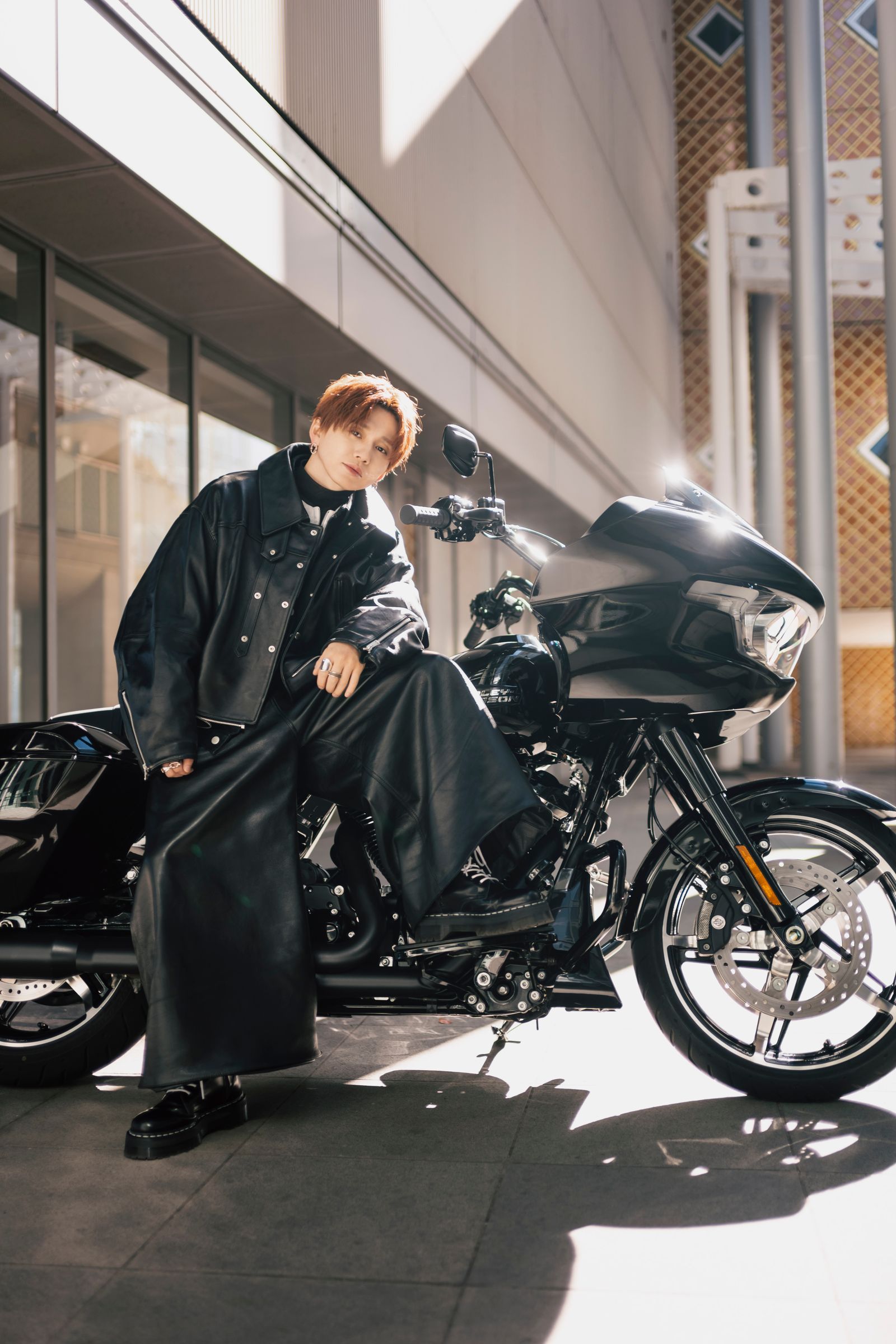 Da-iCE花村想太×ハーレーダビッドソン──Vol.2 ロードグライド | GQ JAPAN